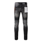 Purple Brand Jeans Pure Cotton High Street Trend #9018